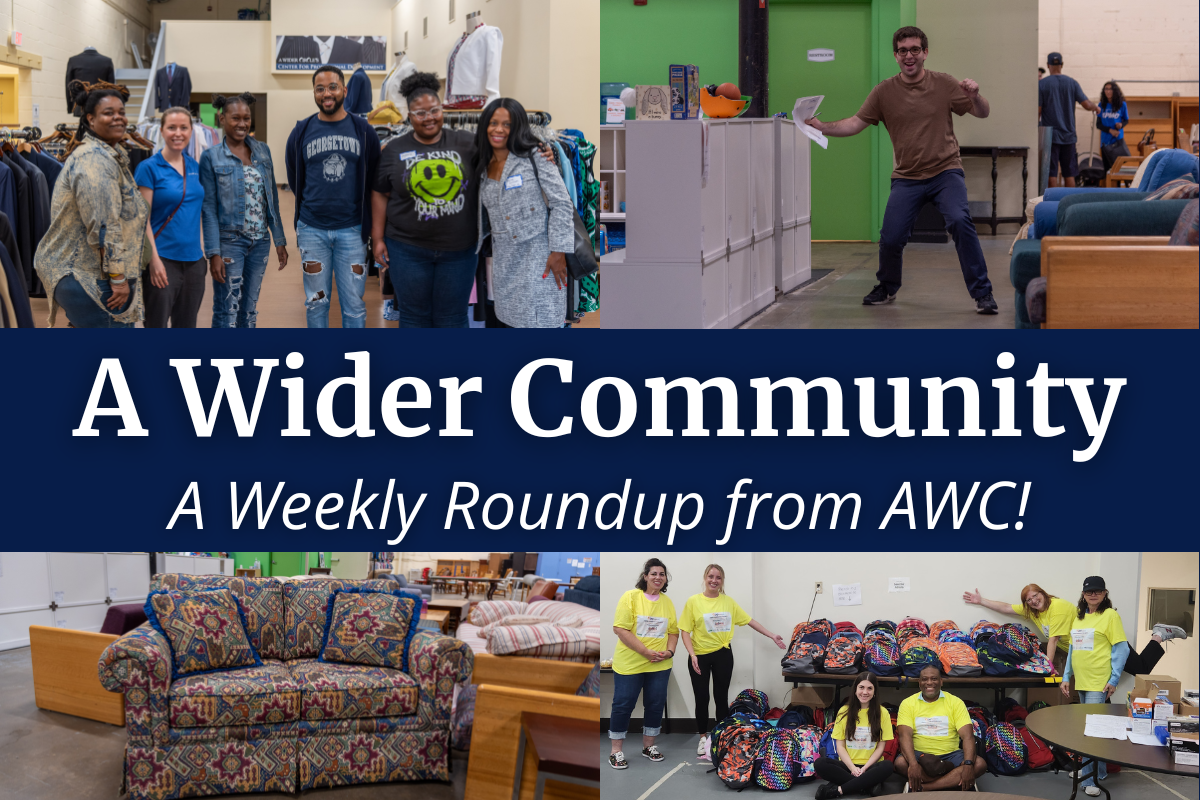 A Wider Community: A Weekly Roundup from AWC!