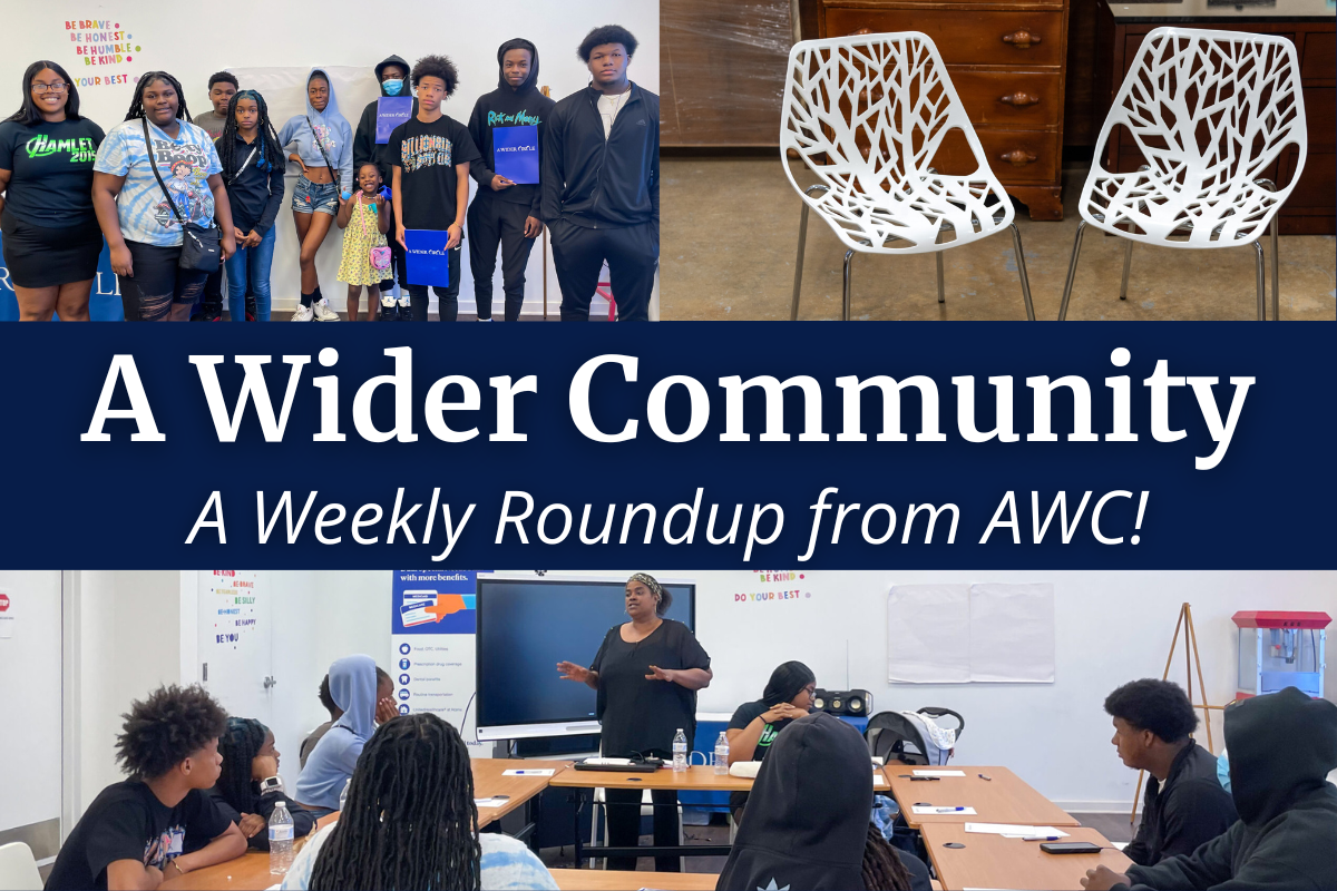 A WIder Community: A Weekly Roundup from AWC!